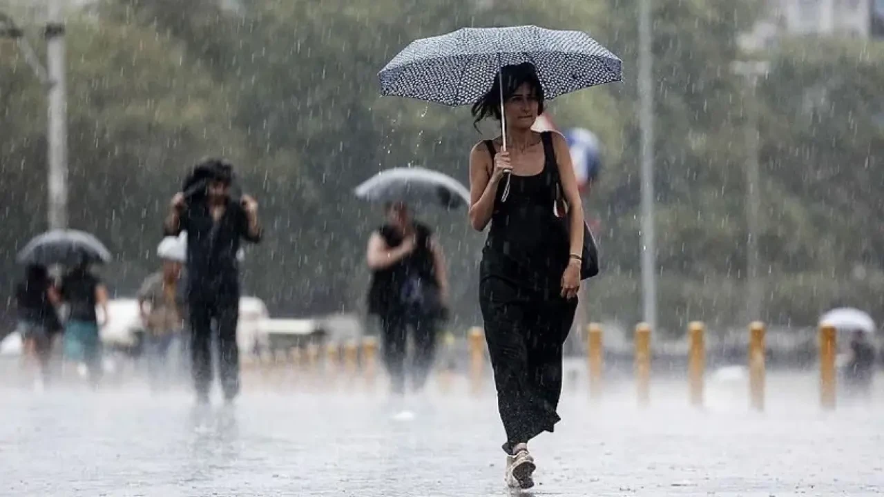 Meteoroloji uyarıyor: 21 ilde gök gürültülü sağanak yağış bekleniyor! 9