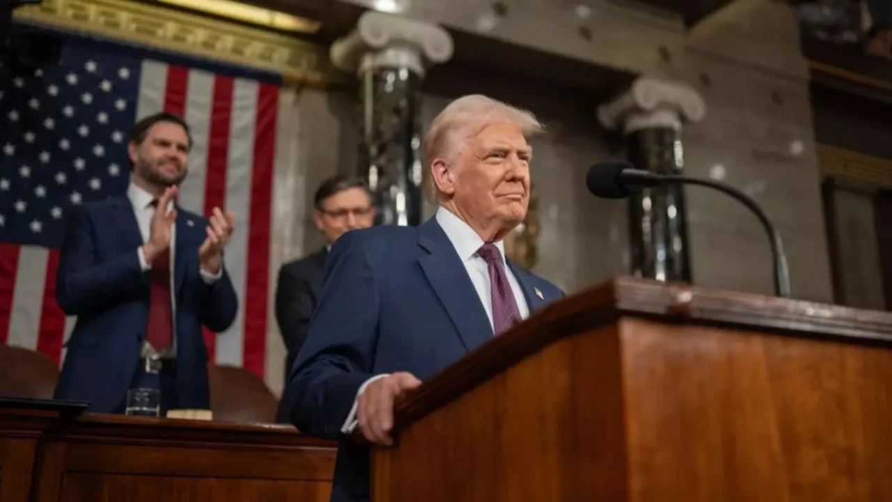 ABD Başkanı Trump kongrede konuştu: Zelenski'den mektup aldım masaya gelmeye hazır, Rusya da barış istiyor!
