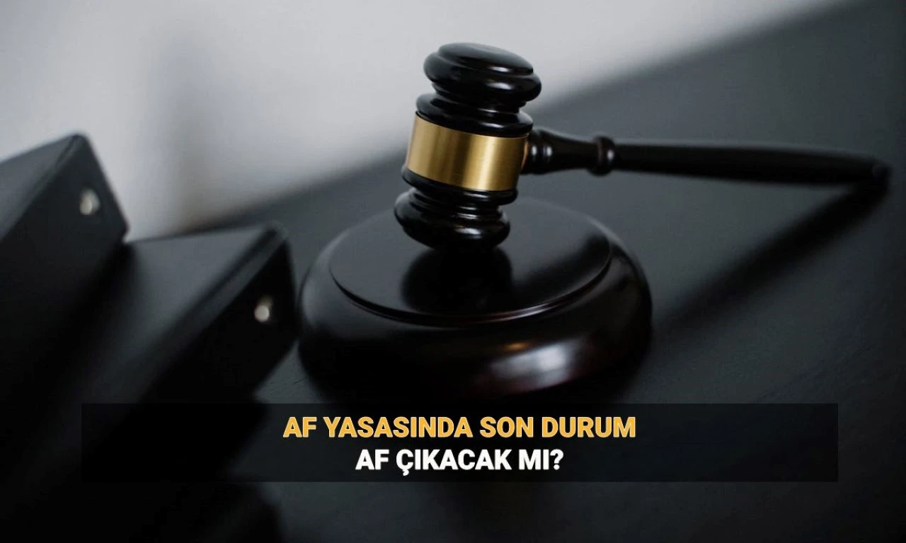 Af yasası için umut var mı? Bakan Tunç'tan son dakika açıklamaları! İnfaz düzenlemesi gelişmeleri...