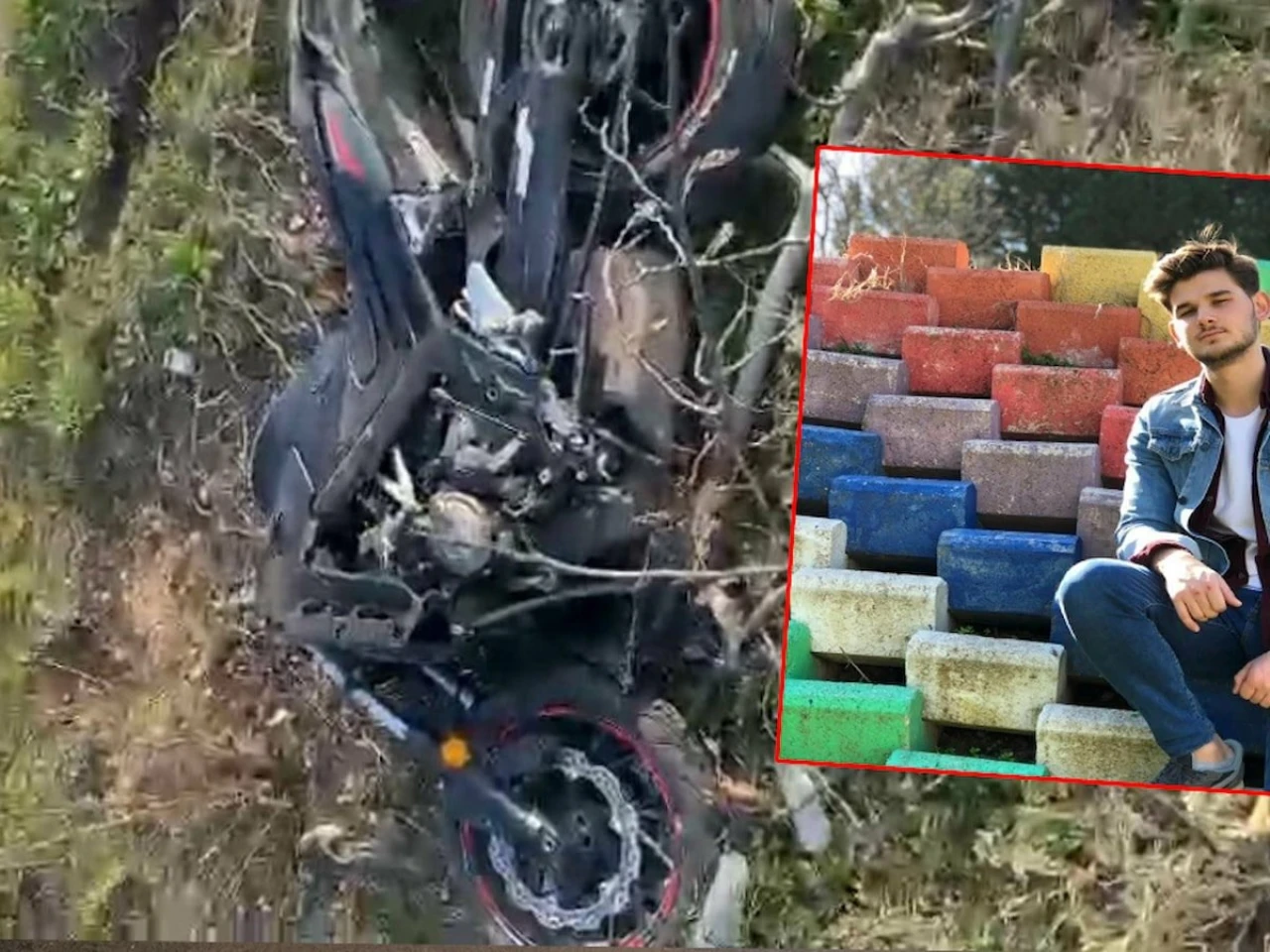 Emanet aldığı motosiklet sonu oldu