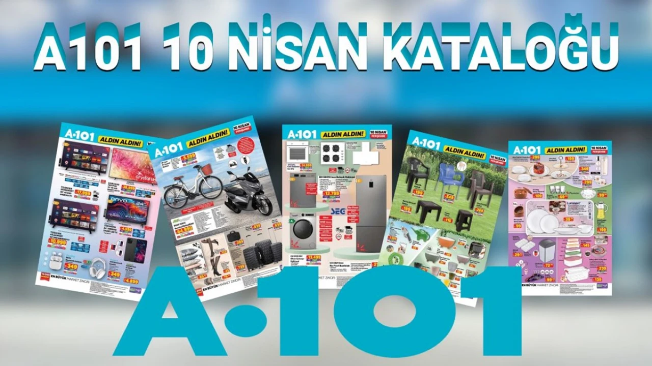 A101'de Yeni Ürünler Geliyor: Teknolojiden Bebek Ürünlerine Kadar Çeşit Çeşit Ürünler A101 10 Nisan Aktüel Kataloğu'nda Buluşuyor!