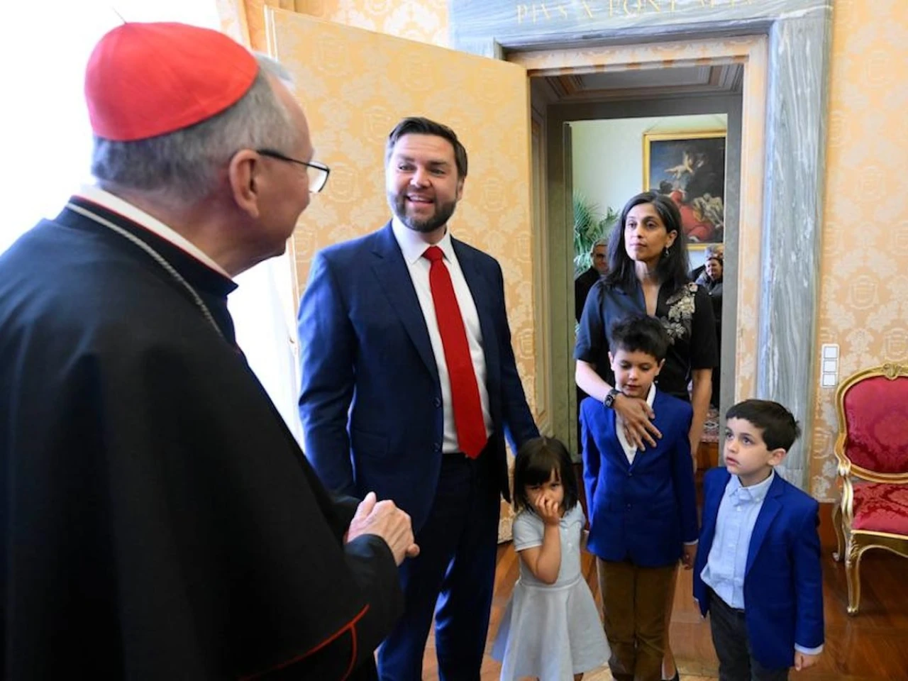 ABD Başkan Yardımcısı Vance, husümetlisi Papa ile görüştü