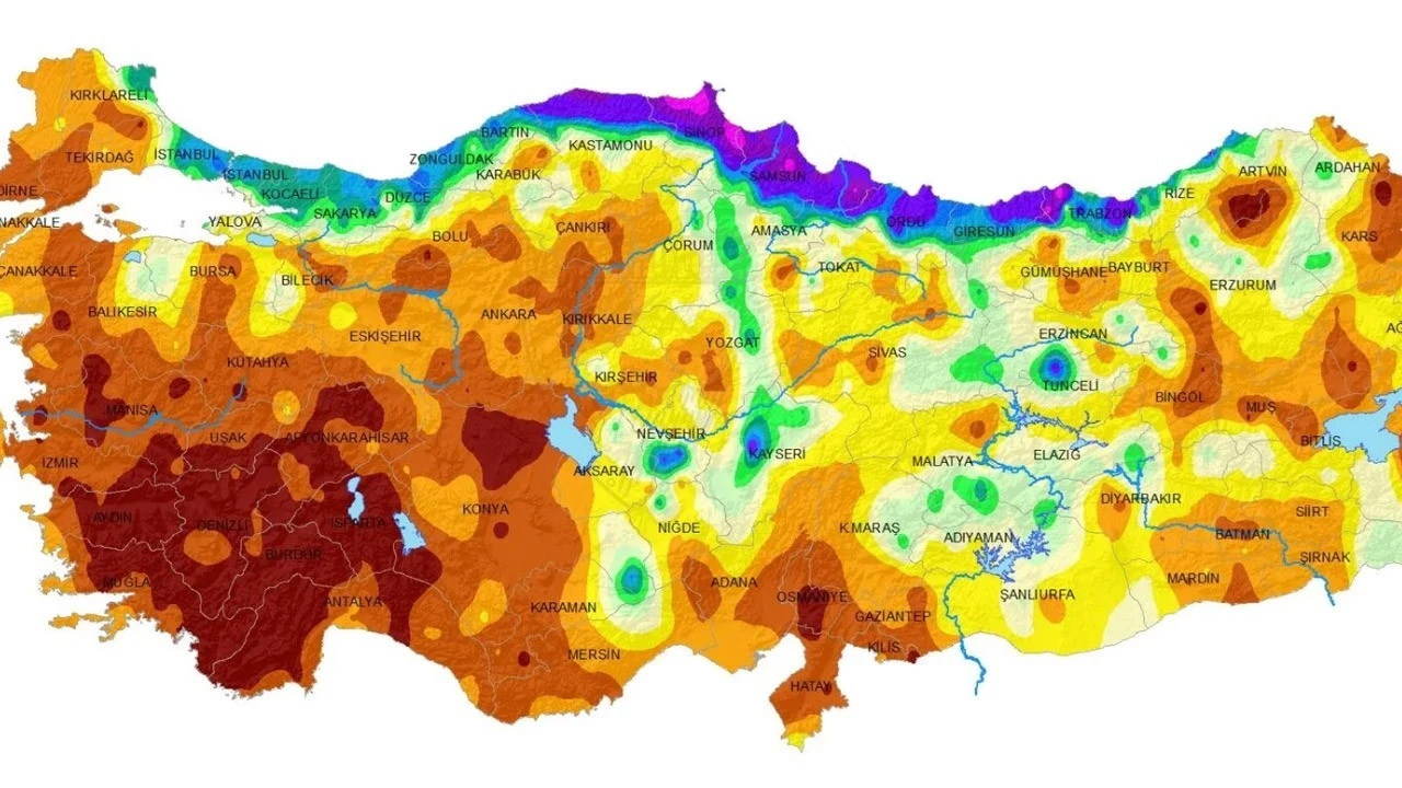 Artvin, Bolu, Giresun, Gümüşhane, Ordu, Rize, Samsun, Sinop, Trabzon, Zonguldak'a 12 Nisan uyarısı