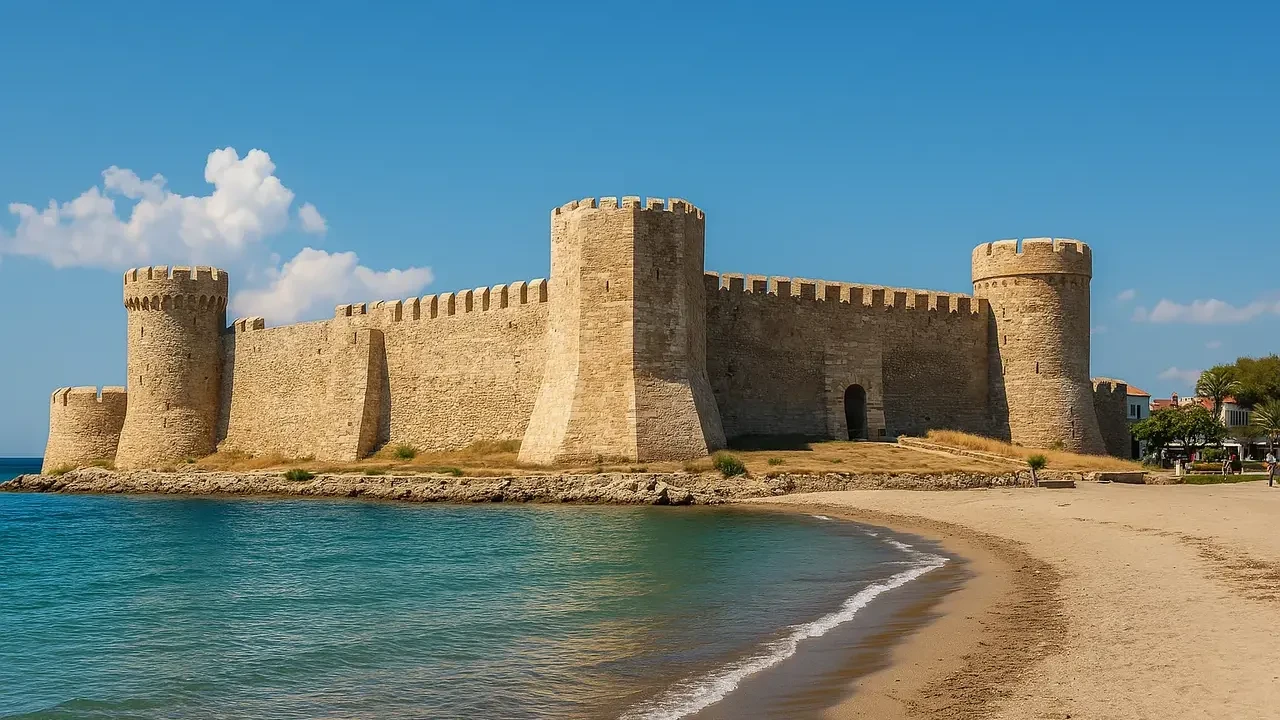 Ege'nin En Keyifli Plajları Arasında Çandarlı Kalesi'nin Büyüsü!