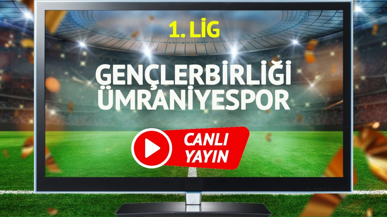 CANLI YAYIN | Gençlerbirliği - Ümraniyespor karşılaşması TRT Spor'da canlı olarak yayınlanacak!