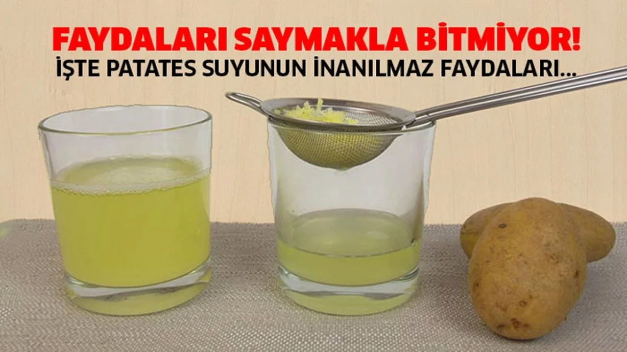 Haşladığınız patatesin suyunu sakın dökmeyin! Faydalarını duyunca çok şaşıracaksınız