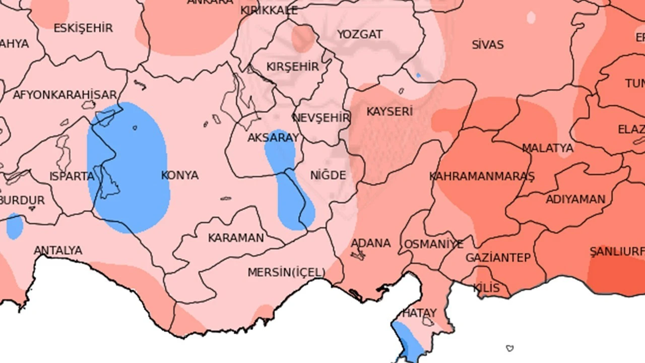 Risk analizi sonuçlarına göre bu bölgelerde alarm verici seviyede artış gözlendi
