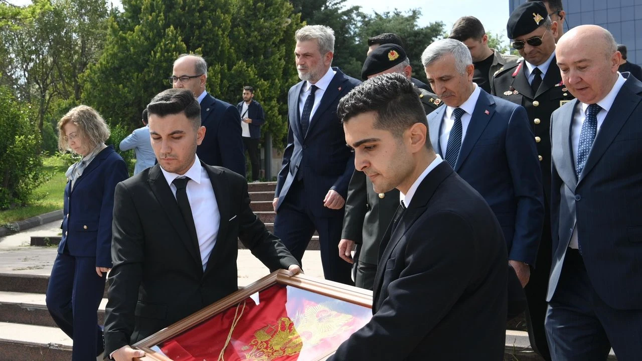 Kahramanmaraş'tan 57. Alay Sancağı, Tarihi Çanakkale Yolculuğuna Hazır!