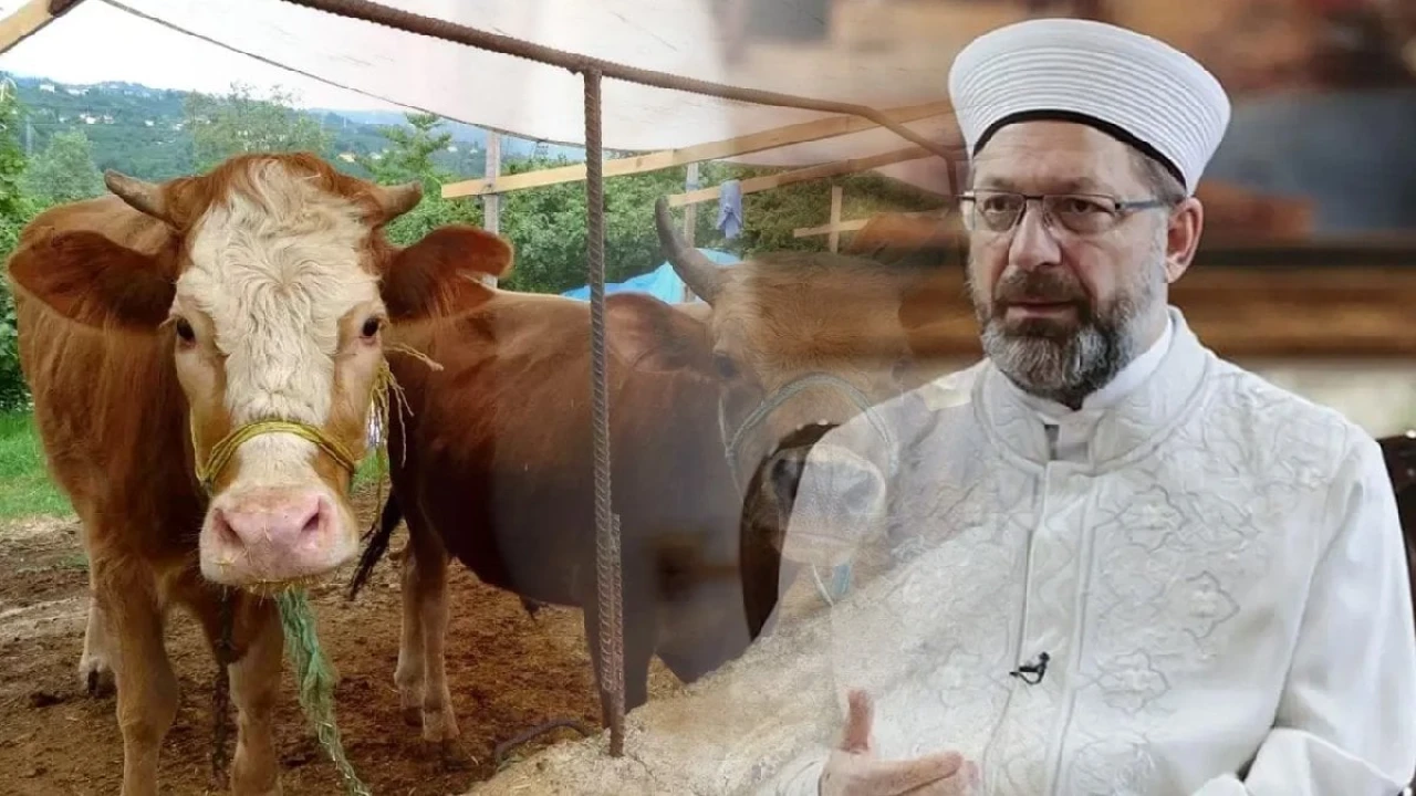 Diyanet İşleri Başkanı Erbaş, Kurban Bayramı vekalet ücretlerini açıkladı! Yurt içi ve yurt dışı ücretler belli oldu