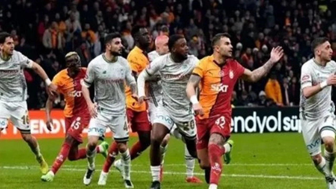 Konyaspor ile Galatasaray arasında kritik Ziraat Türkiye Kupası yarı final mücadelesi!