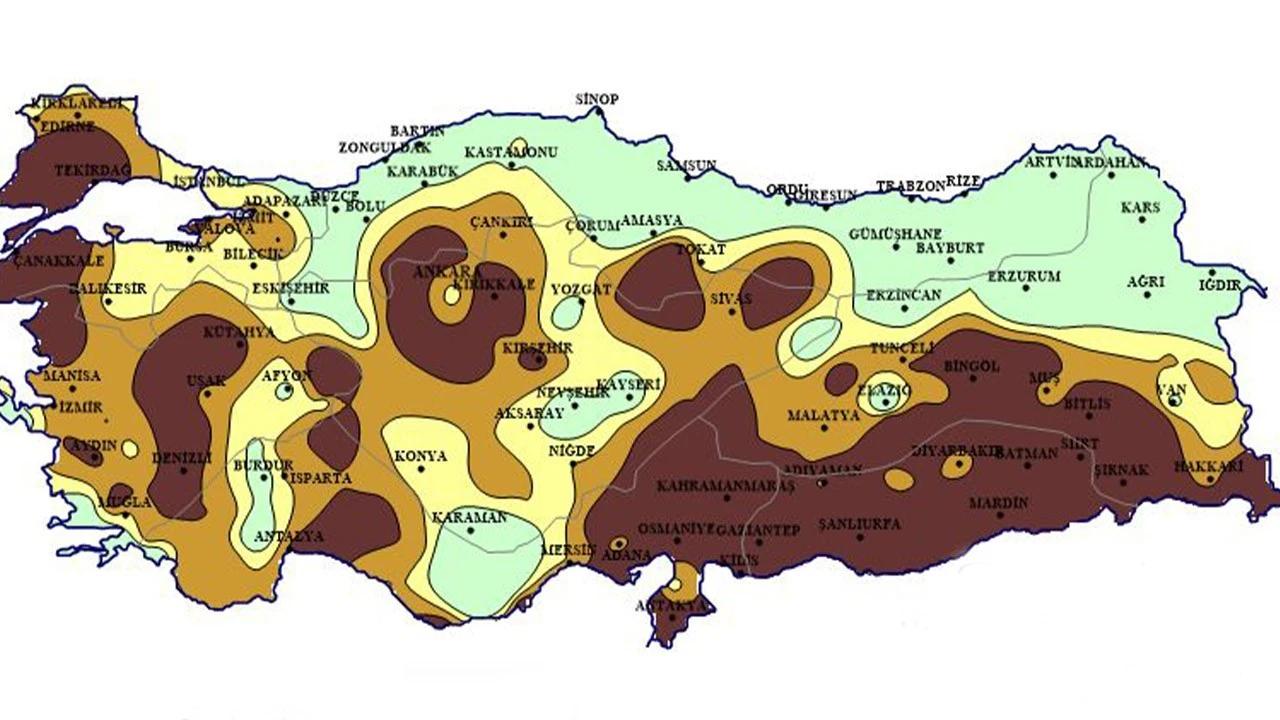 Türkiye'ye Özel! Yepyeni 12 Aylık Harita Yayınlandı
