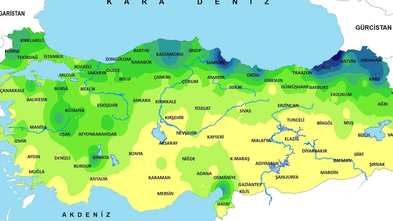 Riskli bölgeler detaylı bir şekilde belirtildi!