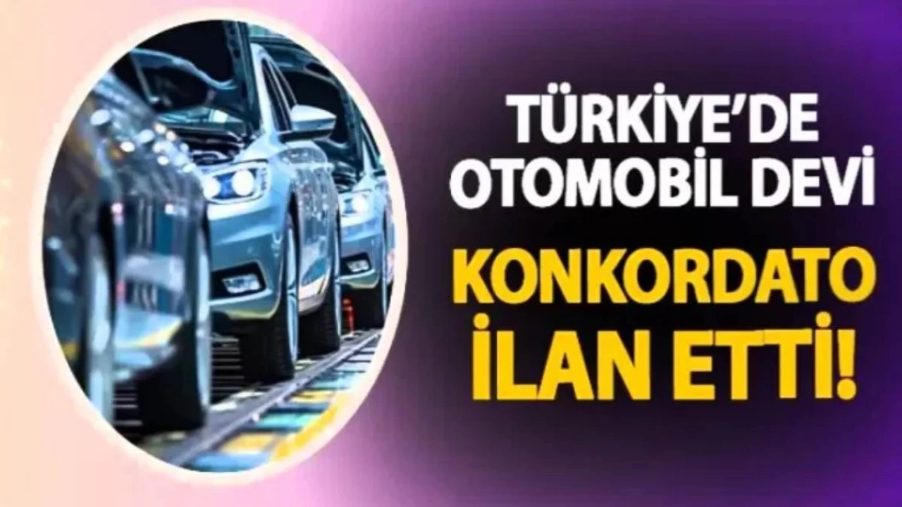 Türkiye'nin yedek parça devi konkordato ilan etti! Mahkeme kararını verdi: Üç komiser atadı