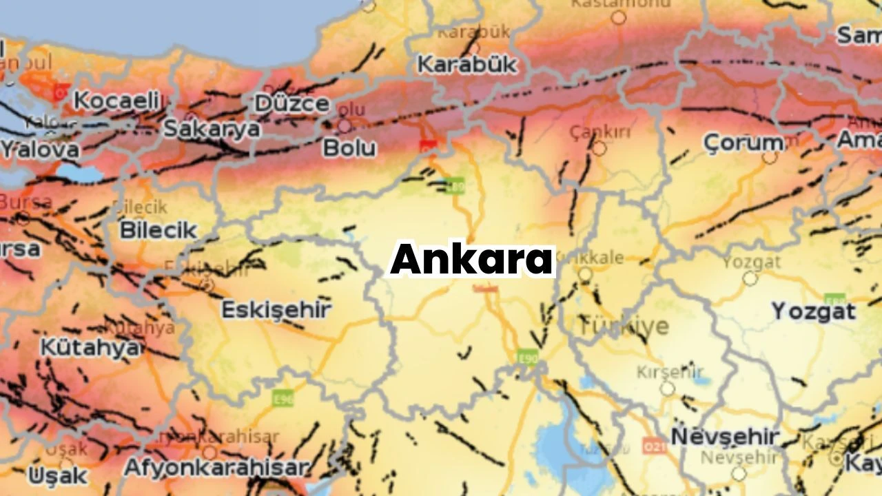 Ankara deprem bölgesi mi? Deprem bölgesinde olan iller ve fay hattı haritası