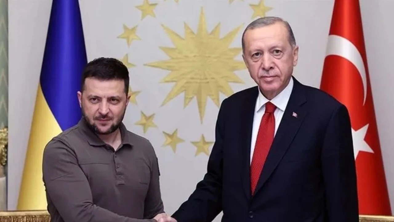 Türkiye Cumhurbaşkanı Erdoğan, Ukrayna Devlet Başkanı Zelenski ile görüştü.