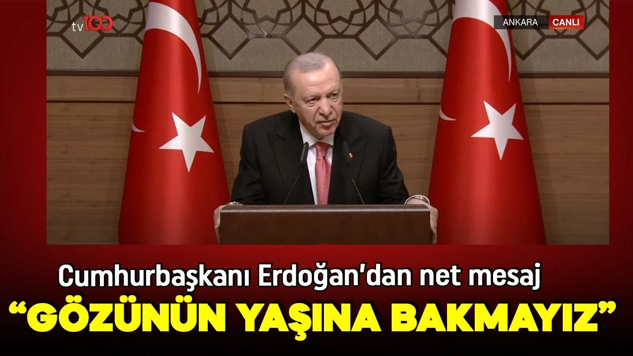Cumhurbaşkanı Erdoğan, Gündemi Sarsacak Açıklamalarda Bulundu