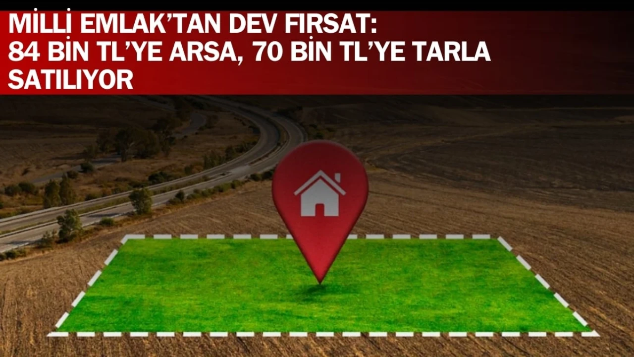 Ankara Polatlı'da Milli Emlak'tan arsa ve tarla fırsatı! İhaleler 19 Haziran'da yapılacak. Acele edin!