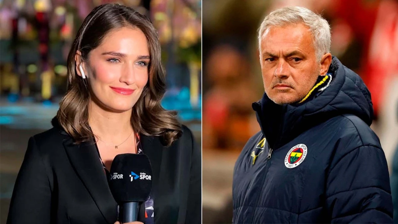 Tecrübeli teknik direktör Mourinho'ya yöneltilen sorular karşısında muhabirden açıklama geldi