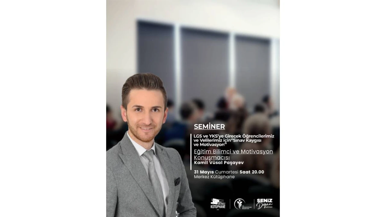 Sınav Endişesi ve Özendirme Üzerine Eğitim Programı Gerçekleştirilecek