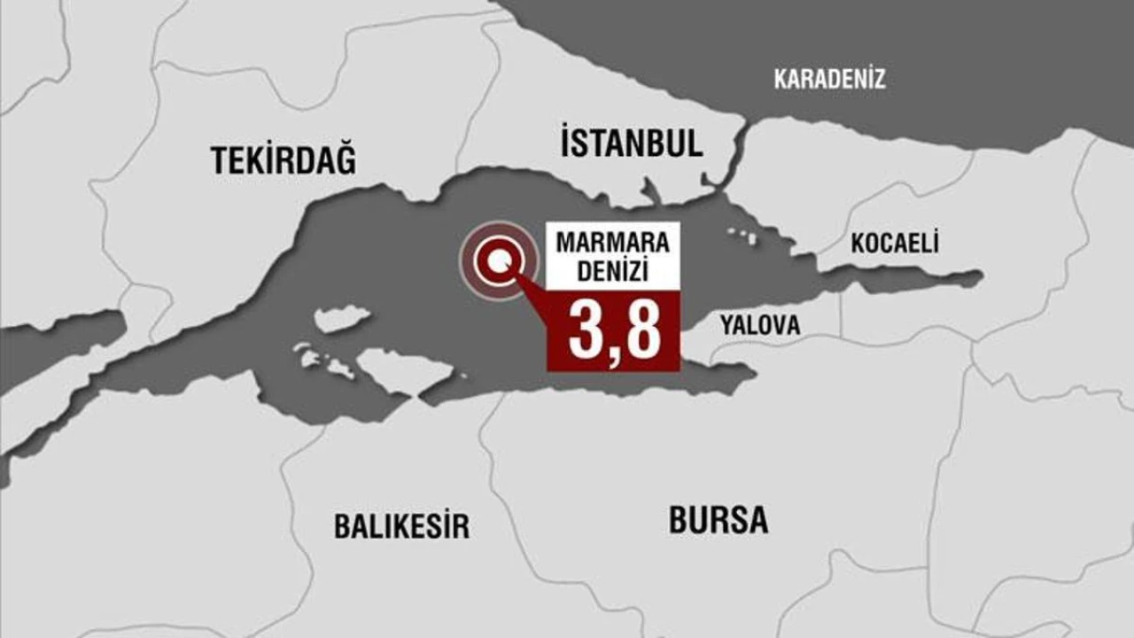 İstanbul Büyükçekmece Açıklarında 3.8 Büyüklüğünde Deprem Meydana Geldi - AFAD verilerine göre güncel bilgiler.
