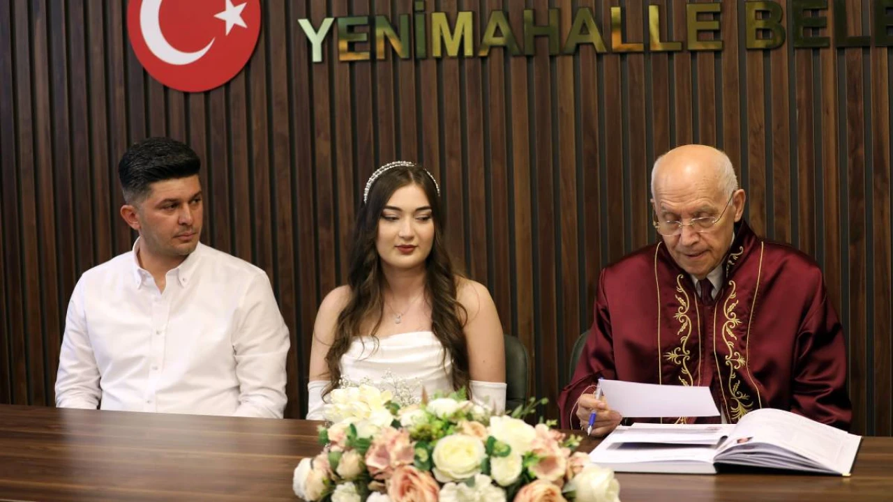 "Yenimahalle'de tarihi evlilik başvurusu rekoru kırıldı!"