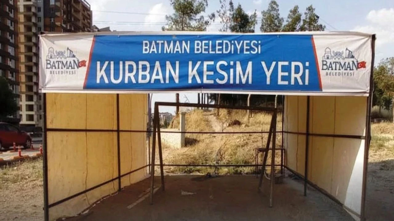 Batman Belediyesi Kurban Bayramı Hazırlıklarını Tamamladı: Yasak Alanlara Sıkı Denetim!