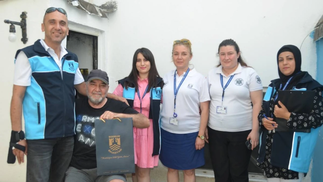 Belediyeden 65 Yaş Üzeri Vatandaşlara Hatırlanma Projesi