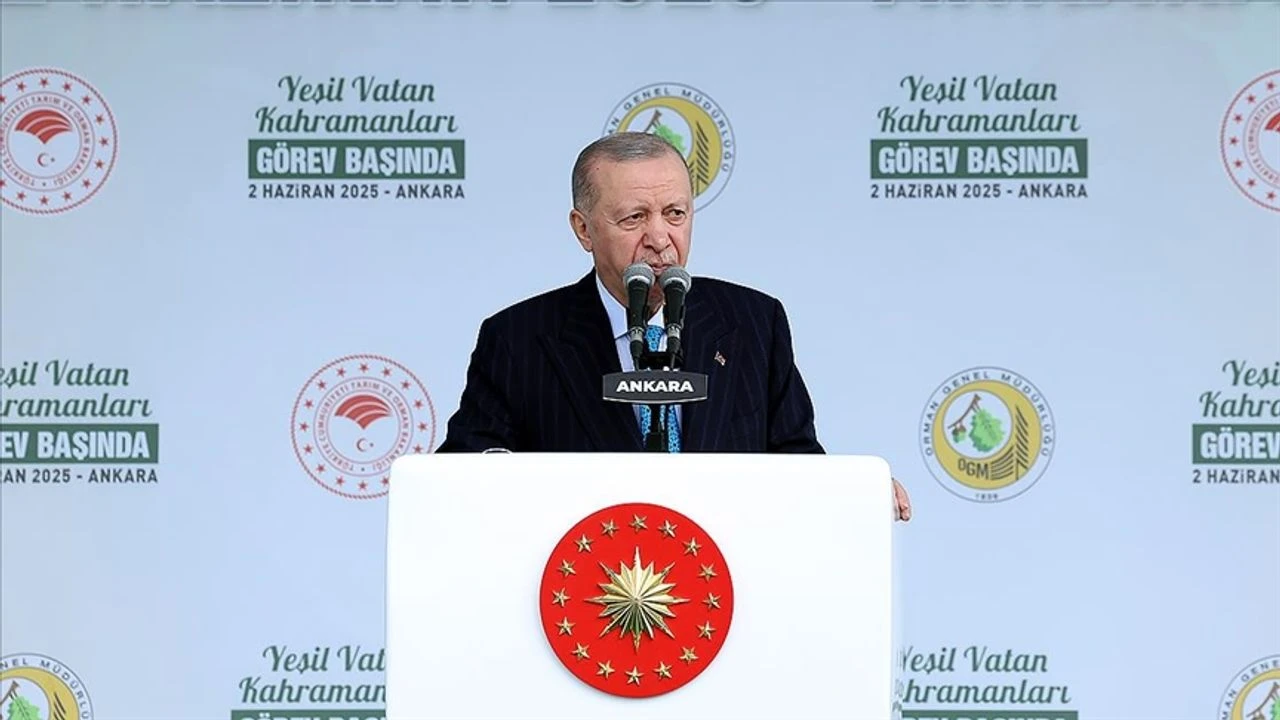 Cumhurbaşkanı Erdoğan: Orman varlığımızı en güçlü şekilde koruyup geliştirmeye devam edeceğiz