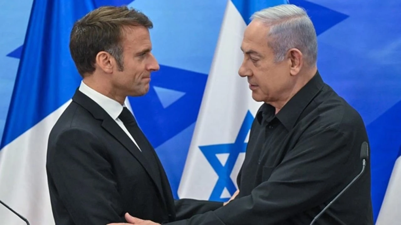 Macron, İsrail'in İran'daki saldırılarına destek verdi: "Kendini savunma hakkı var."