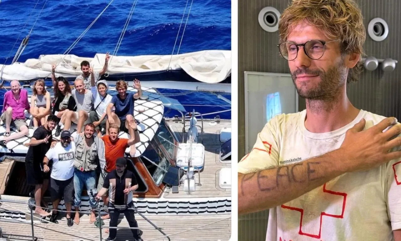 Madleen gemisinin Fransız aktivisti Andre İsrail zulmünü anlattı