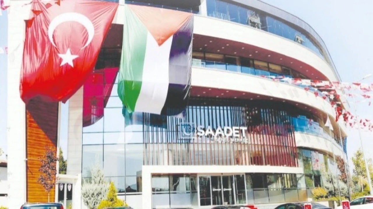 Saadet Partisi'nden 'Özgür Gazze' Mitingi