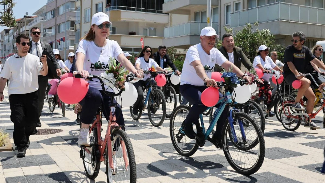 Süslü Bisikletler Şenliği'nde Temiz Çevre İçin Pedal Çevrildi!