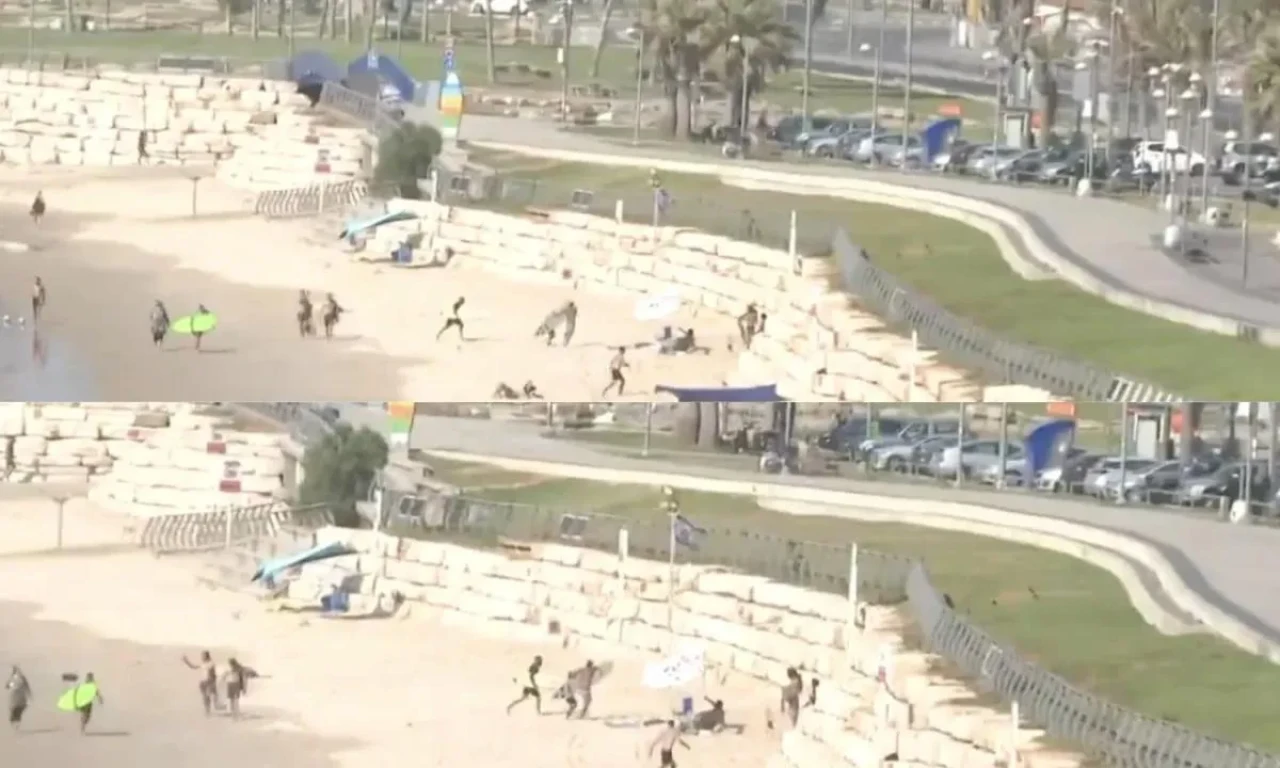 İran'ın Tel Aviv Bombalarıyla İsrailliler Sahilleri Terk Etti