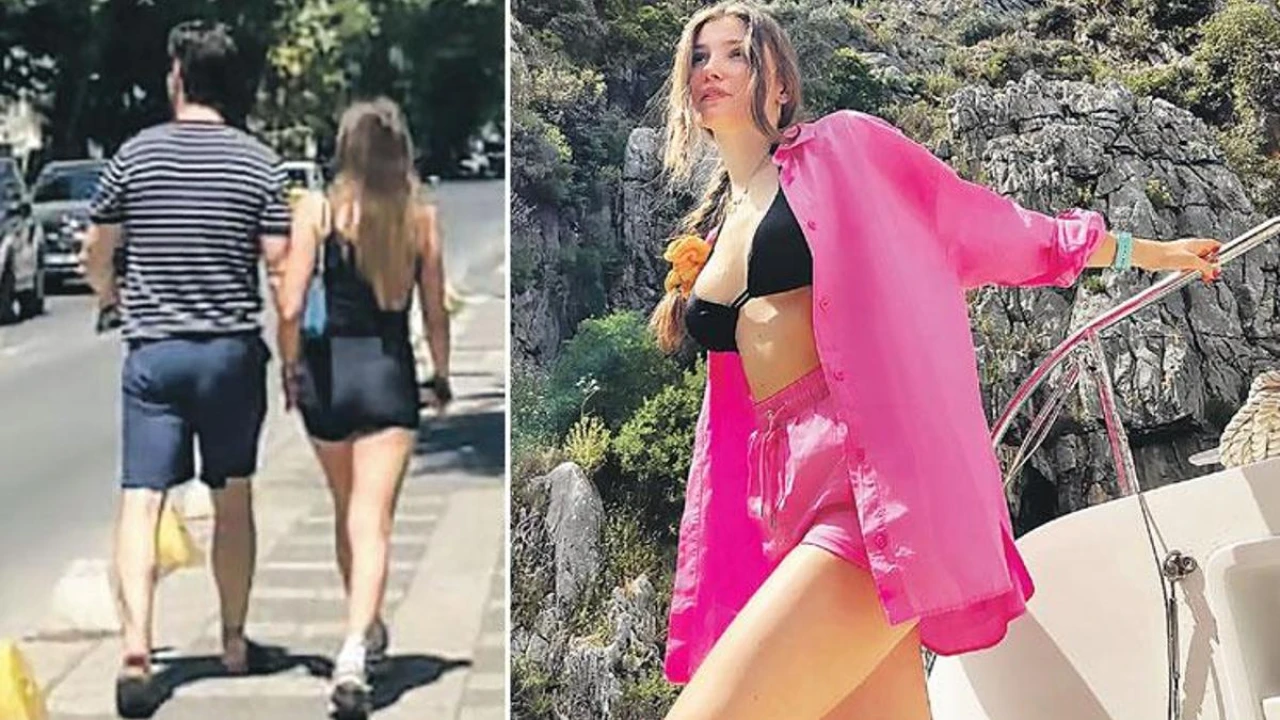 Berk Atan ve İlayda Akdoğan, Caddebostan'da el ele yakalandı!