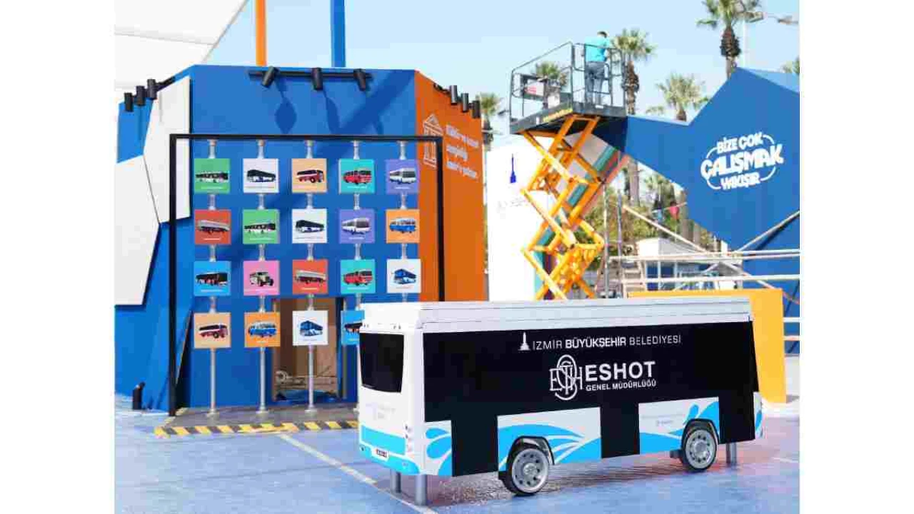 İzmir Enternasyonal Fuarı'nda ESHOT'un Tarihi ve Yenilikleri Sergilenecek