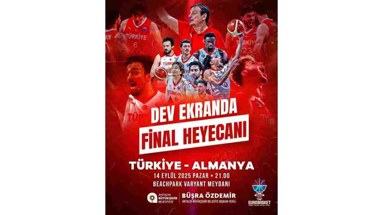 12 Dev Adam, Final Maçı Heyecanını Dev Ekranda Yaşayacak