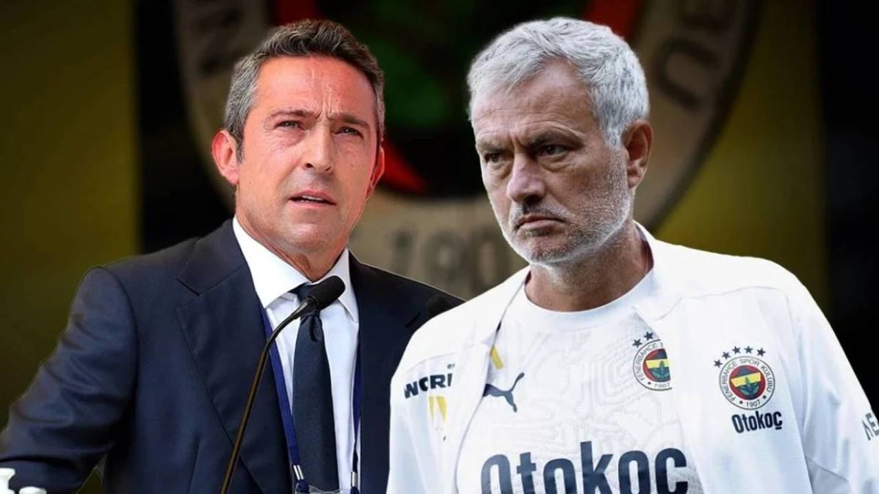 Fenerbahçe Başkanı Ali Koç, Jose Mourinho'ya karşı sert bir tavır sergiledi!