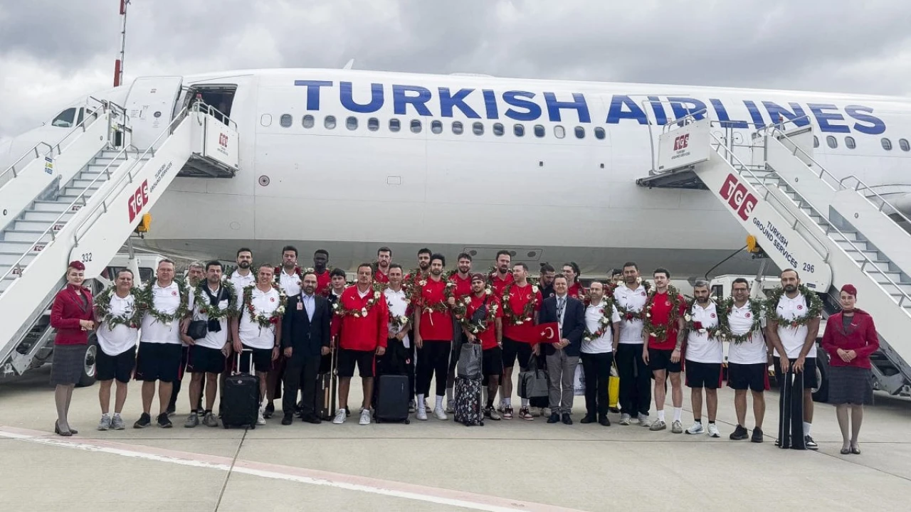 A Milli Basketbol Takımı yurda döndü