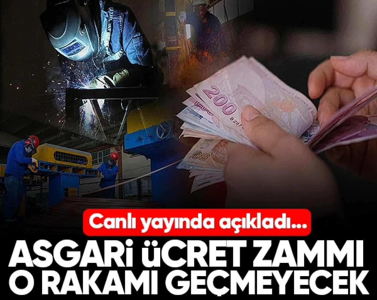 Asgari ücret zammı için flaş tahmin! O rakamı geçmeyecek