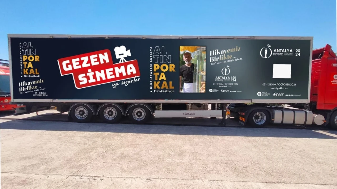 Antalya'nın 16 İlçesine Gezen Sinema Festivaliyle Sinema Keyfi!
