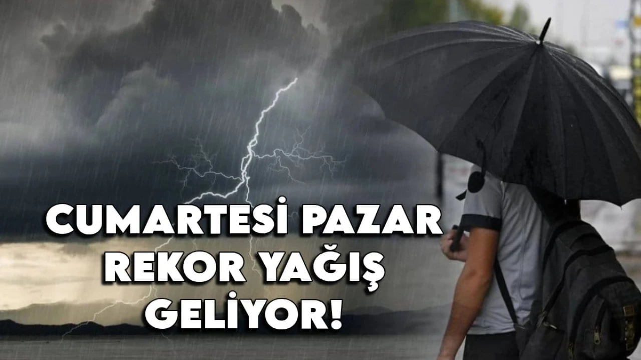 Avrupa ve Asya'da benzeri görülmemiş! Cumartesi ve pazar günleri için rekor yağış bekleniyor