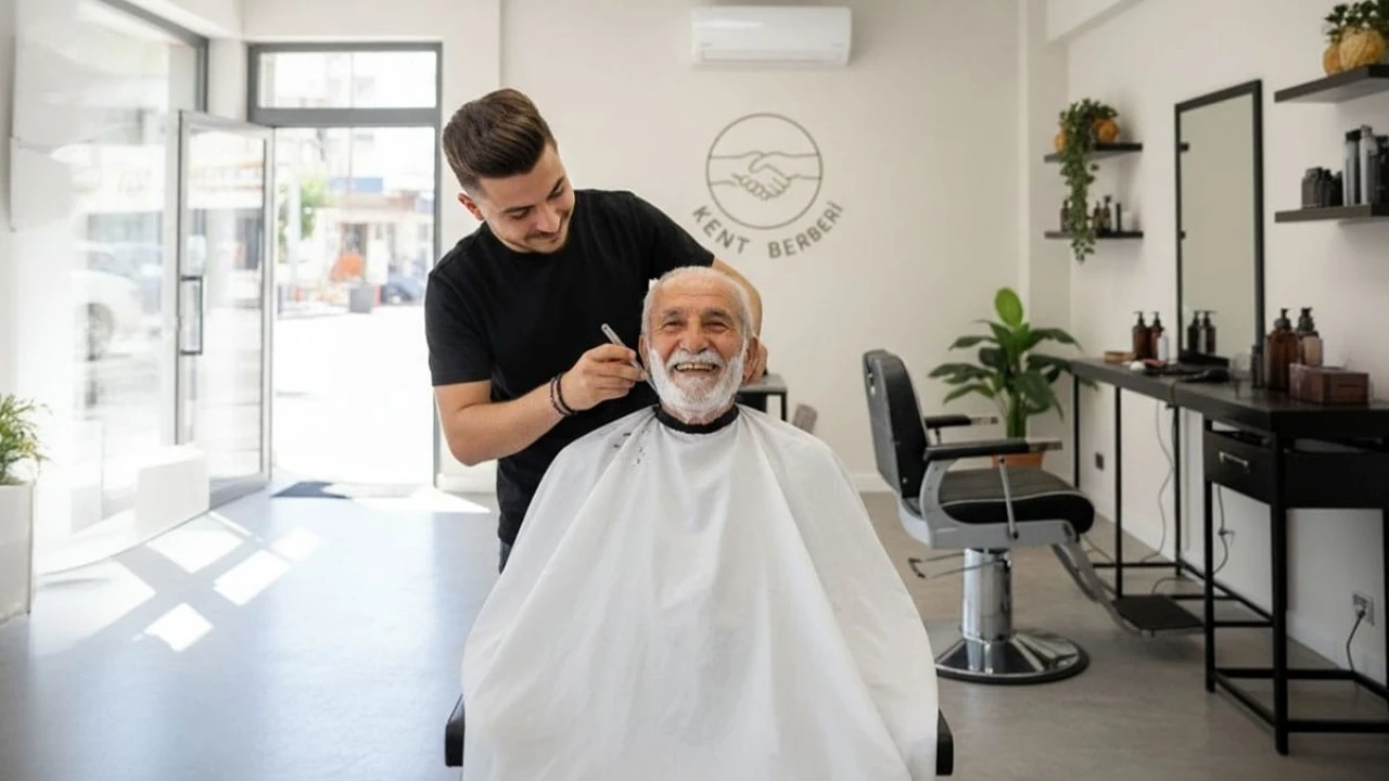 Türkiye'nin İlk Kent Berberi Eskişehir'de Hizmete Açıldı: Dayanışma ve Ücretsiz Saç Kesim İlkeleriyle Yola Çıktı