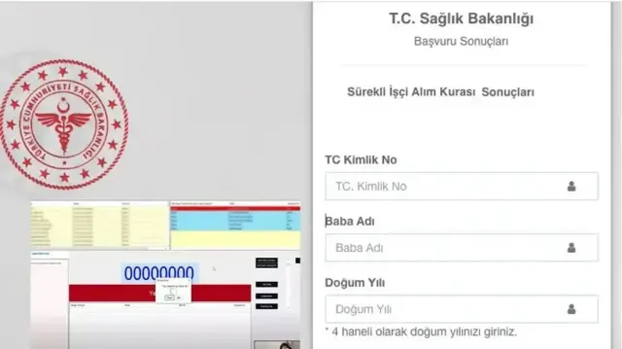 "Sağlık Bakanlığı 2.764 İşçi Alımı için Kura Çekimi ve Sonuç Tarihi Belli Oldu"