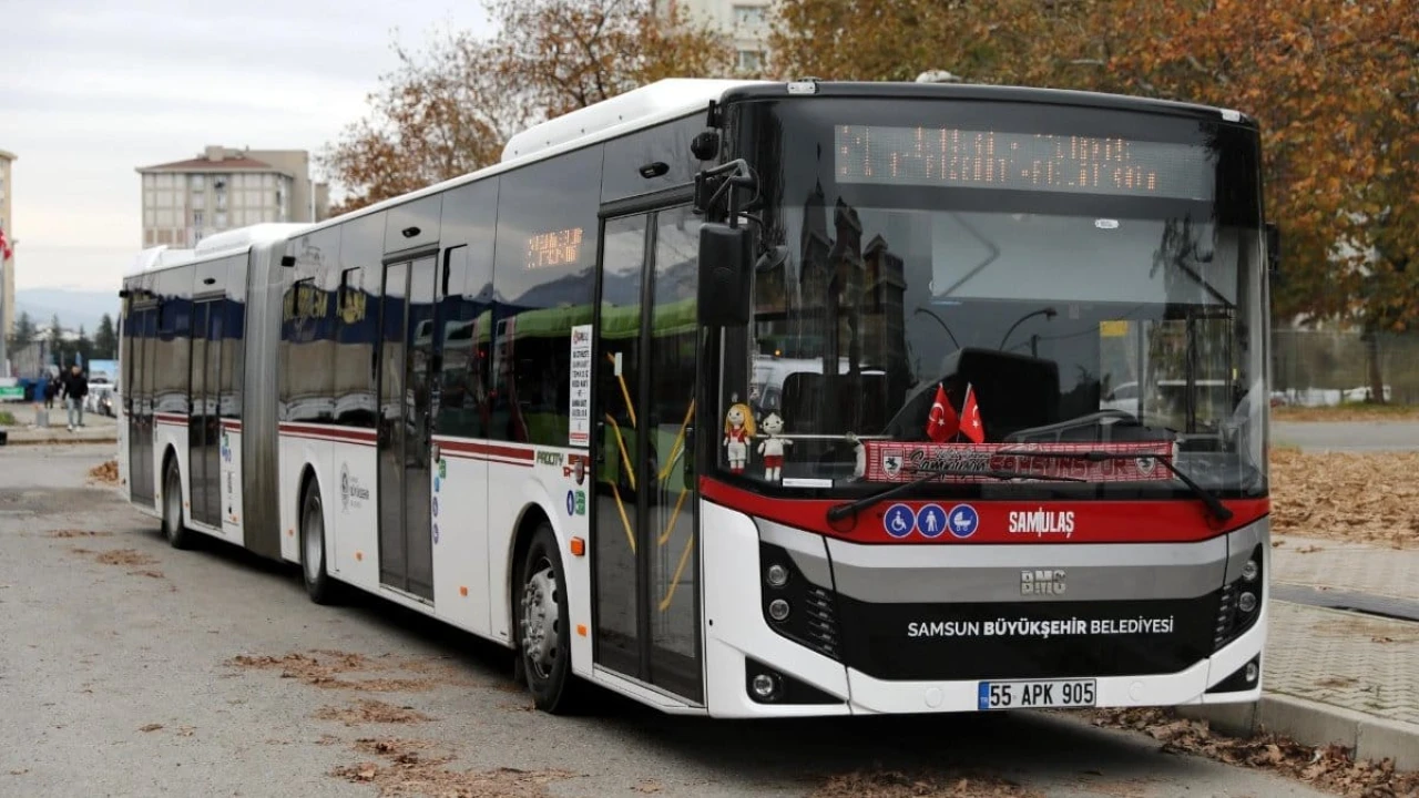 Samsun'da Toplu Ulaşımda Yenilik: Hat Güçlendirme ve Ücretsiz Aktarma Hizmeti Başladı