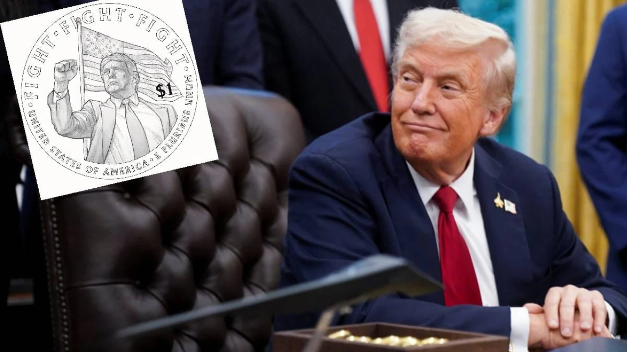ABD Hazine, Donald Trump'ın Portresini İçeren 1 Dolarlık Madeni Para Üretmeyi Planlıyor.