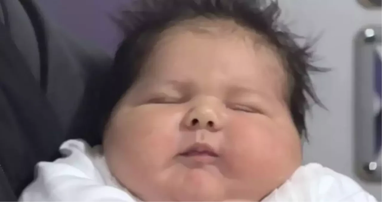 Türkiye'nin en kilolu ve en uzun bebeği Ali Atilla'nın kilosu ve boyu merak konusu oldu!