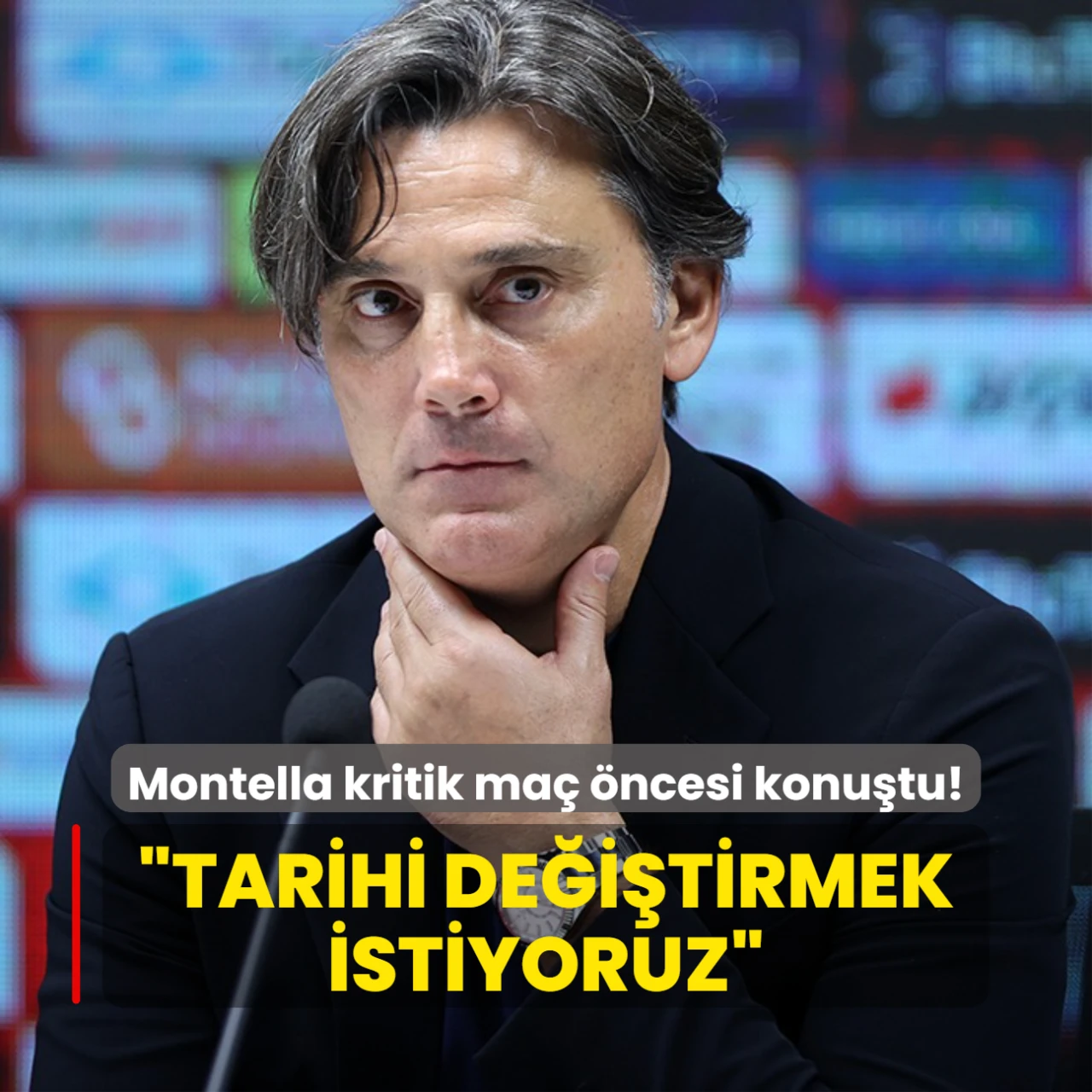 Vincenzo Montella kritik maç öncesi konuştu! "Tarihi değiştirmek istiyoruz"