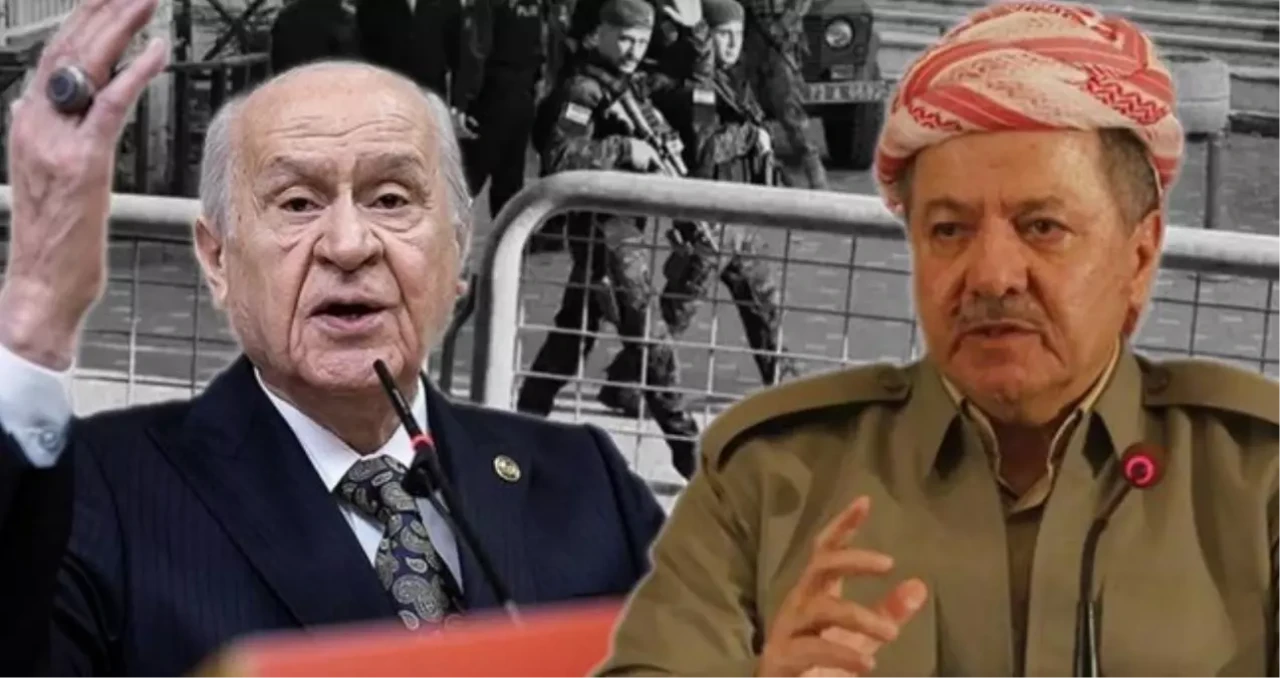 Barzani'nin Bahçeli'ye Yönelik Sözleri Merak Konusu!