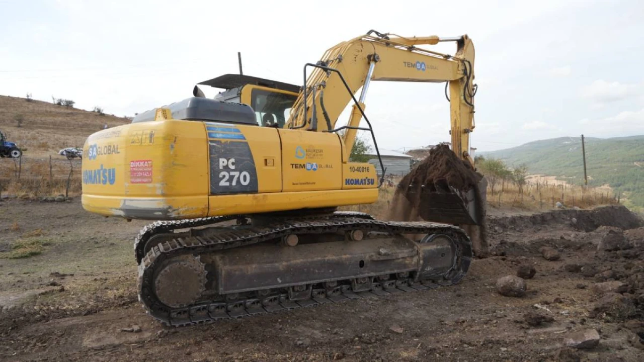 Başkan Akın’dan Hacıhüseyin’e yeni içme suyu hattı müjdesi