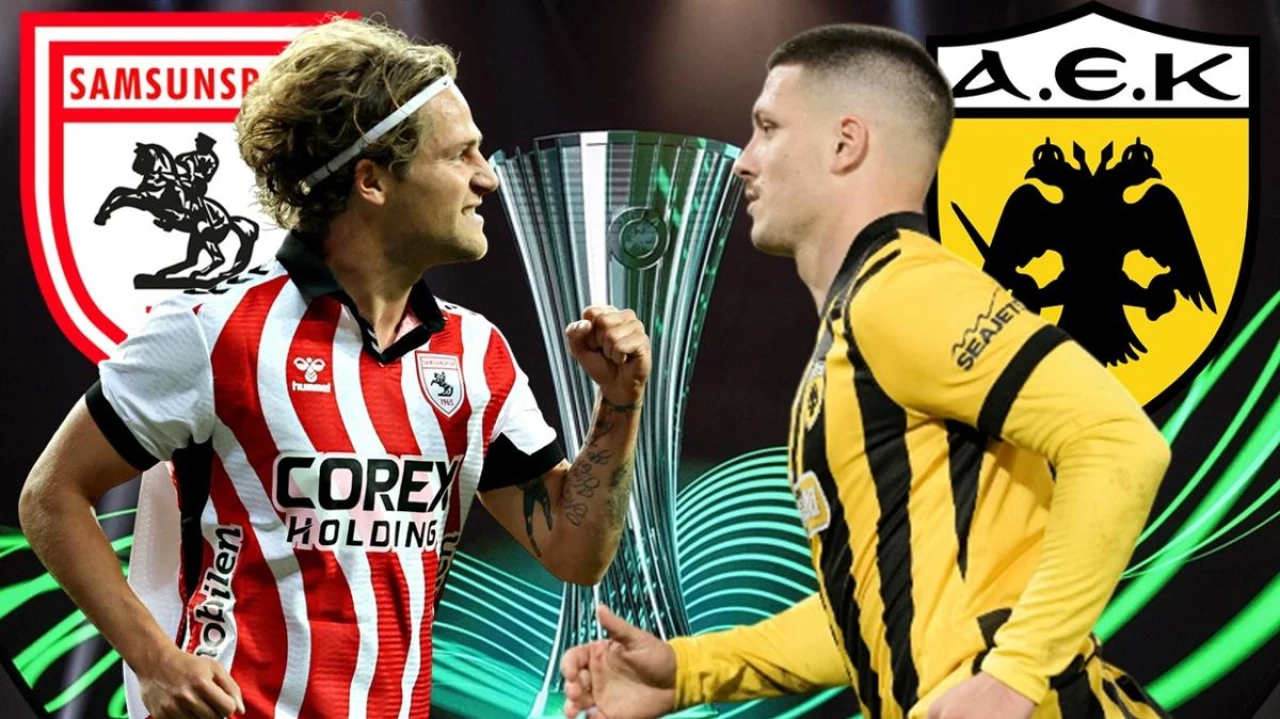 Samsunspor ile AEK arasındaki maçın yayın saati ve kanalı belli oldu mu?